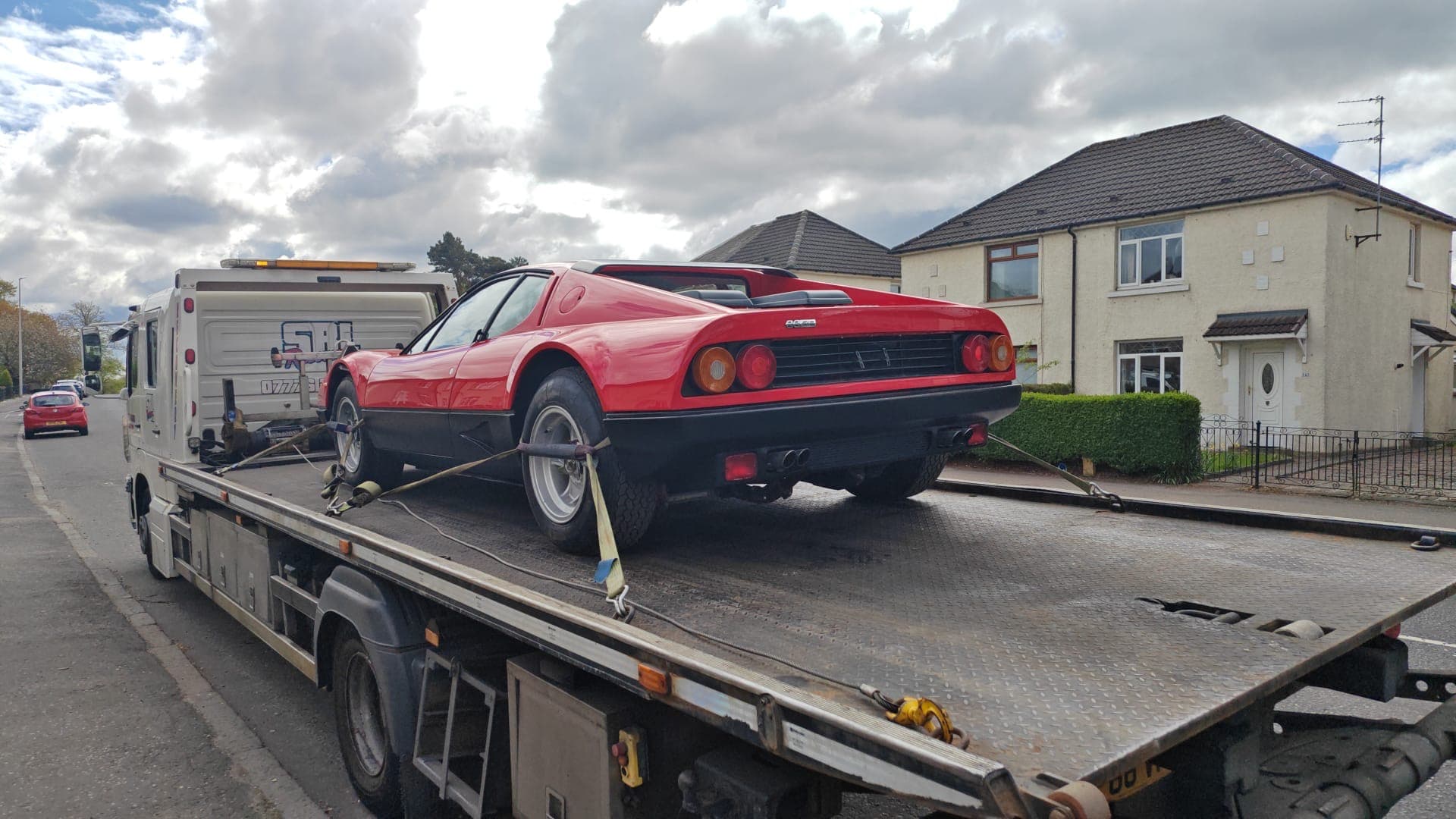 Ferrari recovery