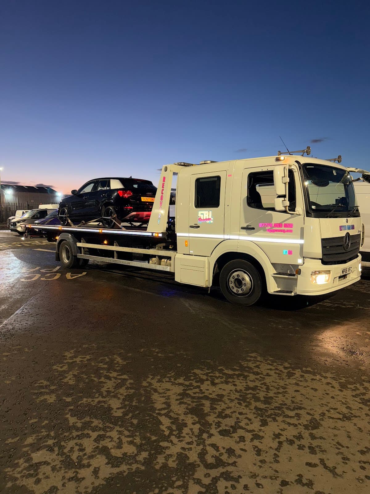 Audi Q3 Recovery