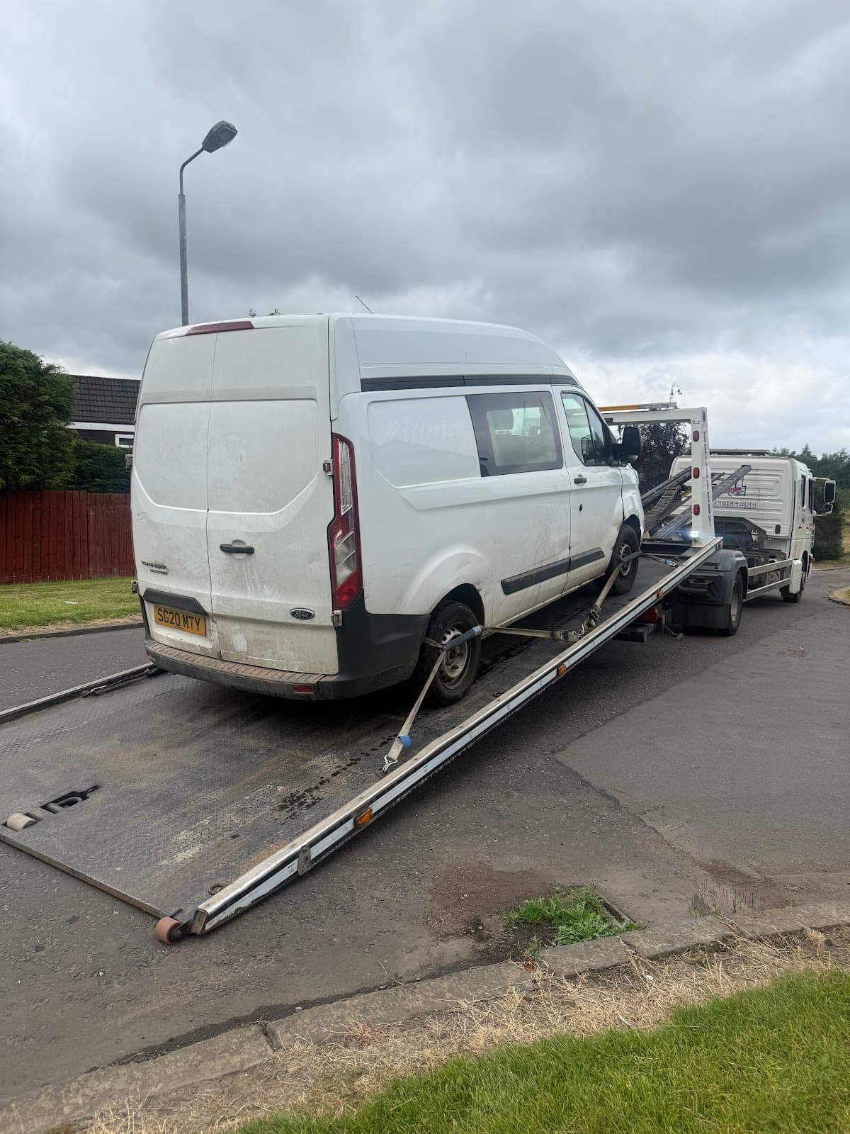 Ford Transit Custom Recovery