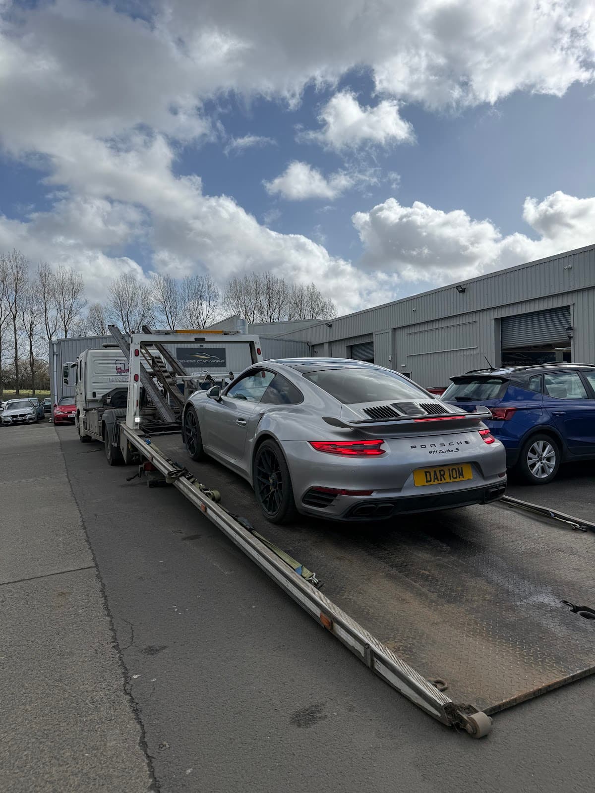 Porsche 911 Turbo S Recovery