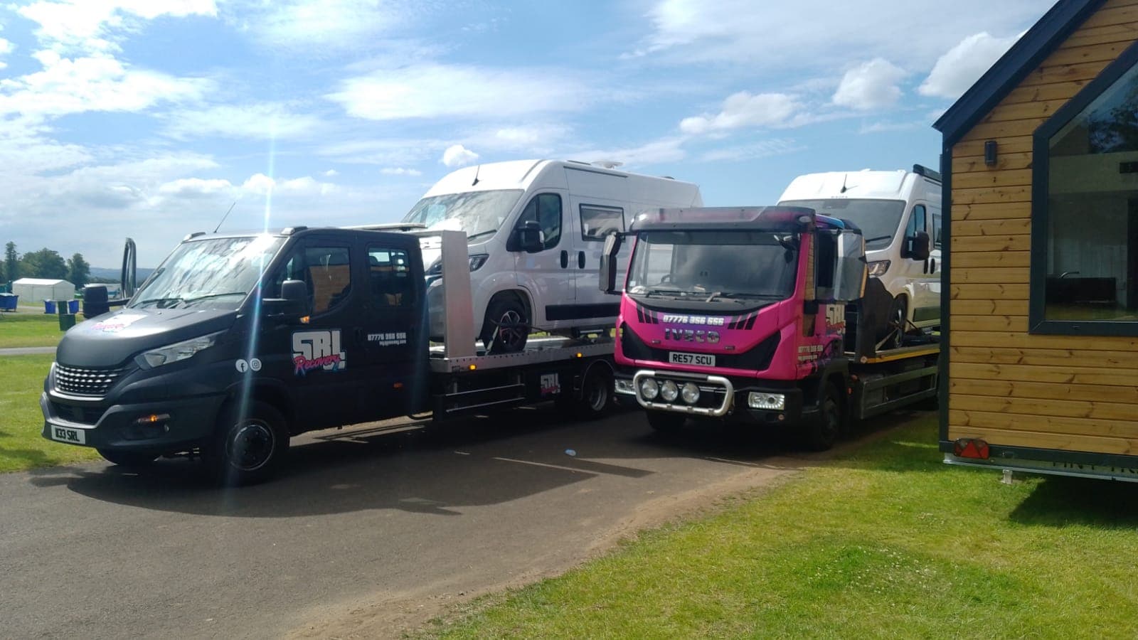 X2 camper van from Edinburgh to Glasgow