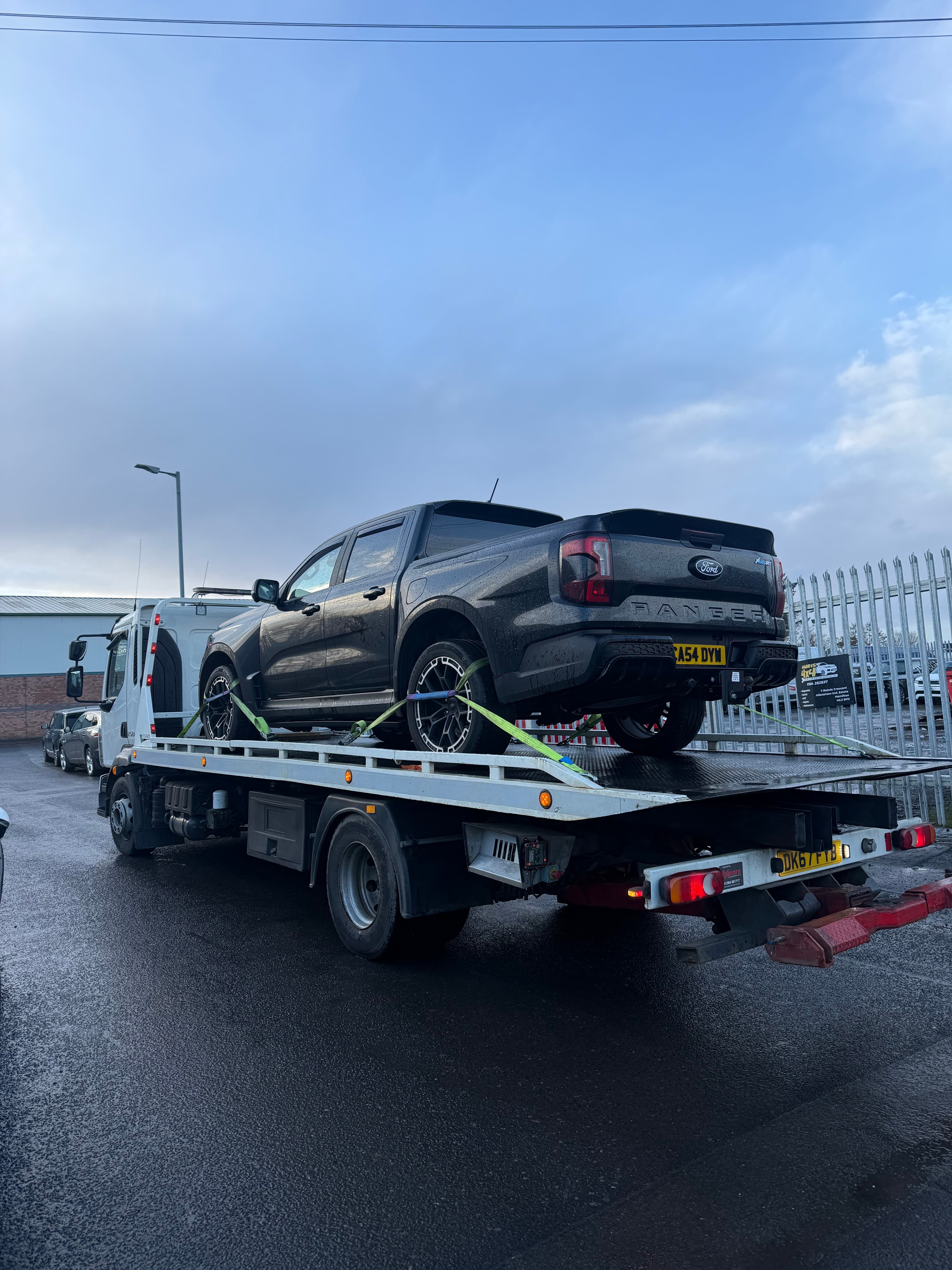 Ford ranger recovery