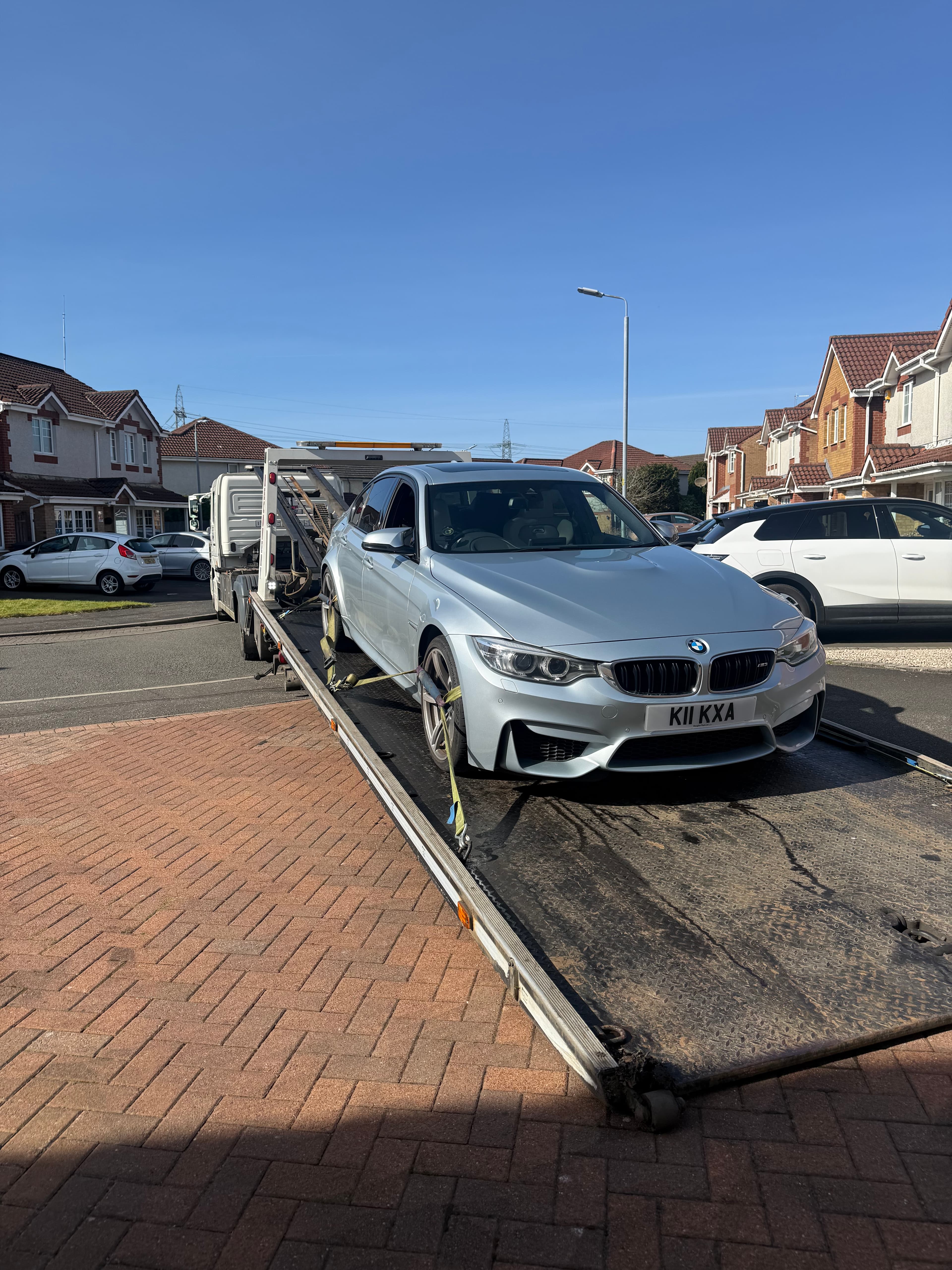 BMW m3 recovery Cambuslang