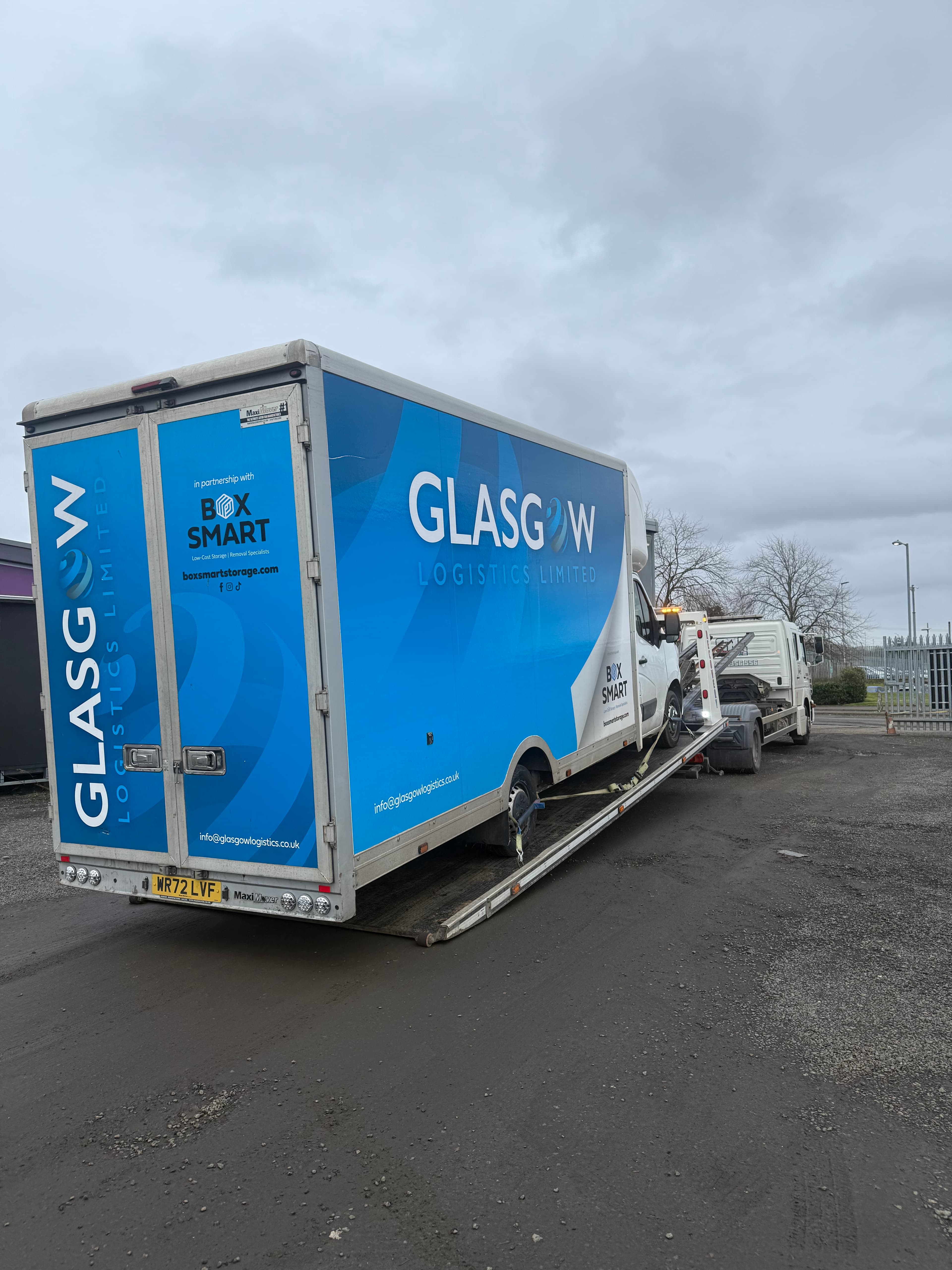 3.5t Low loader recovery Baileston to kilbirnie street