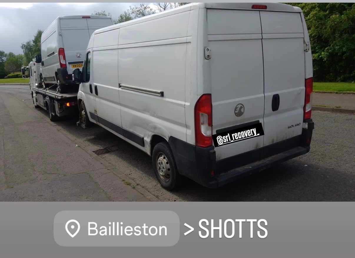 X2 vans Baileston to Shotts
