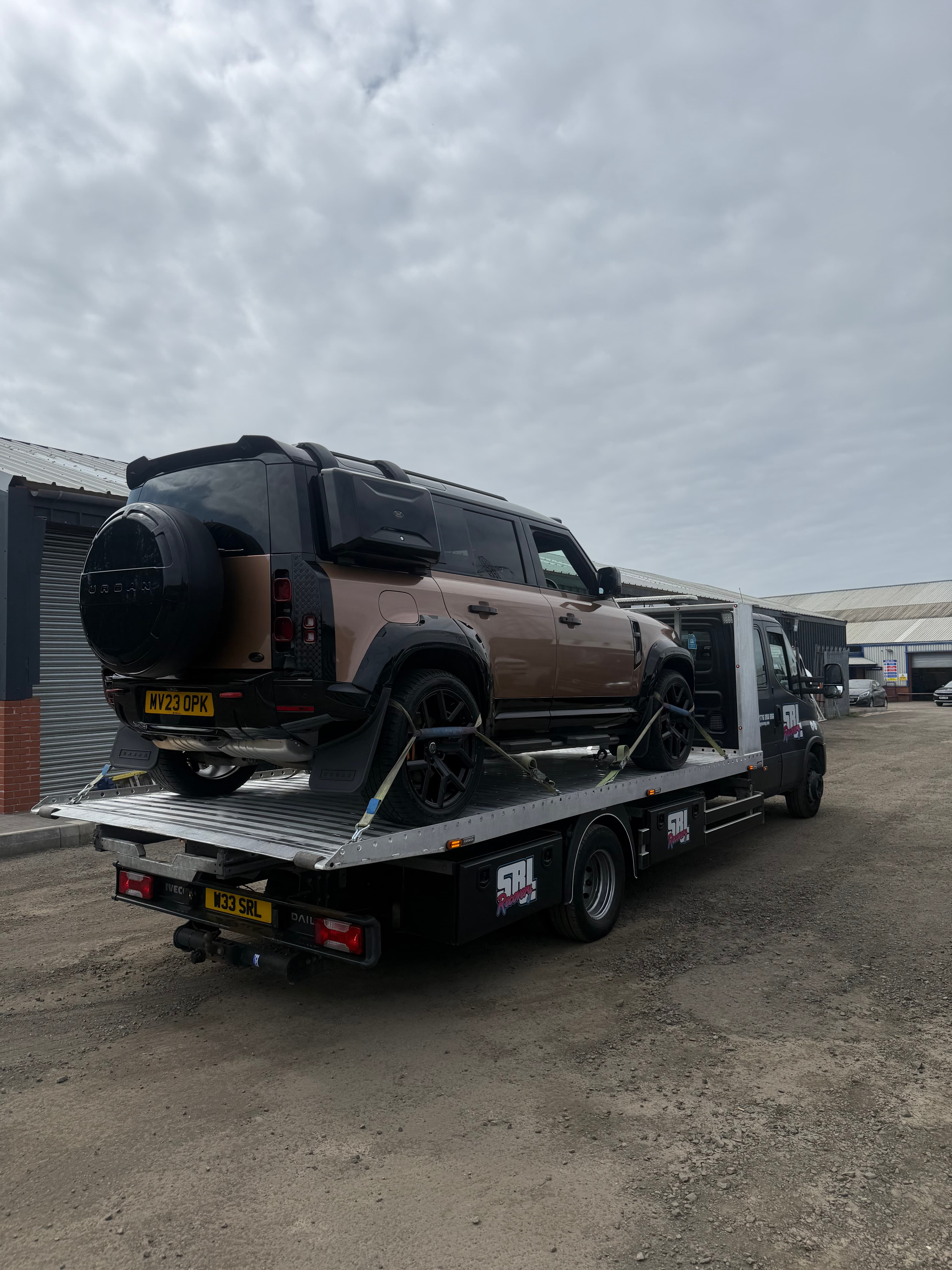 Land Rover defender recovery Cambuslang
