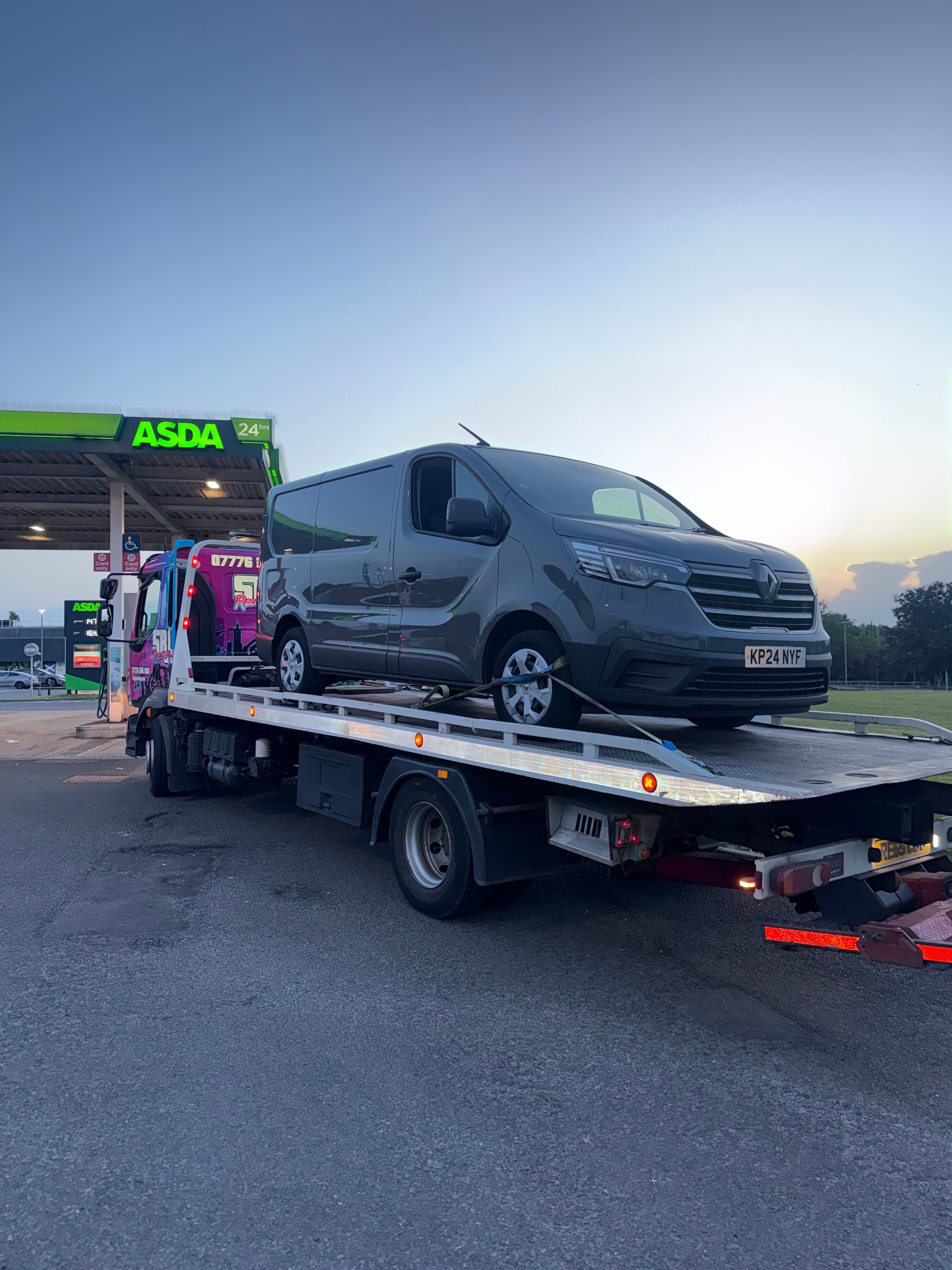 "24/7 vehicle recovery in Glasgow and nationwide. 83+ 5-star reviews. Fast, reliable breakdown & long-distance recovery.