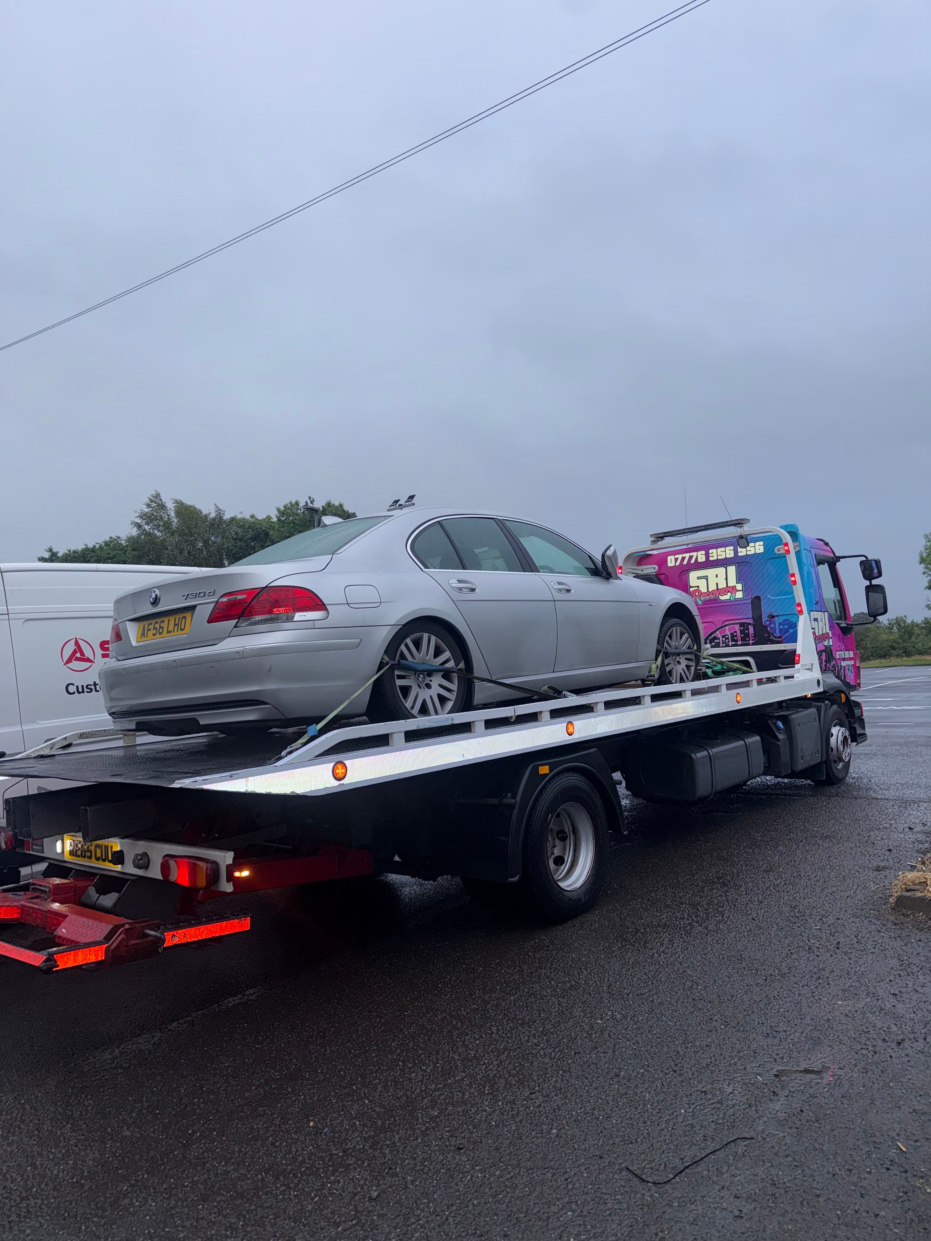 BMW 5 series / accident damaged