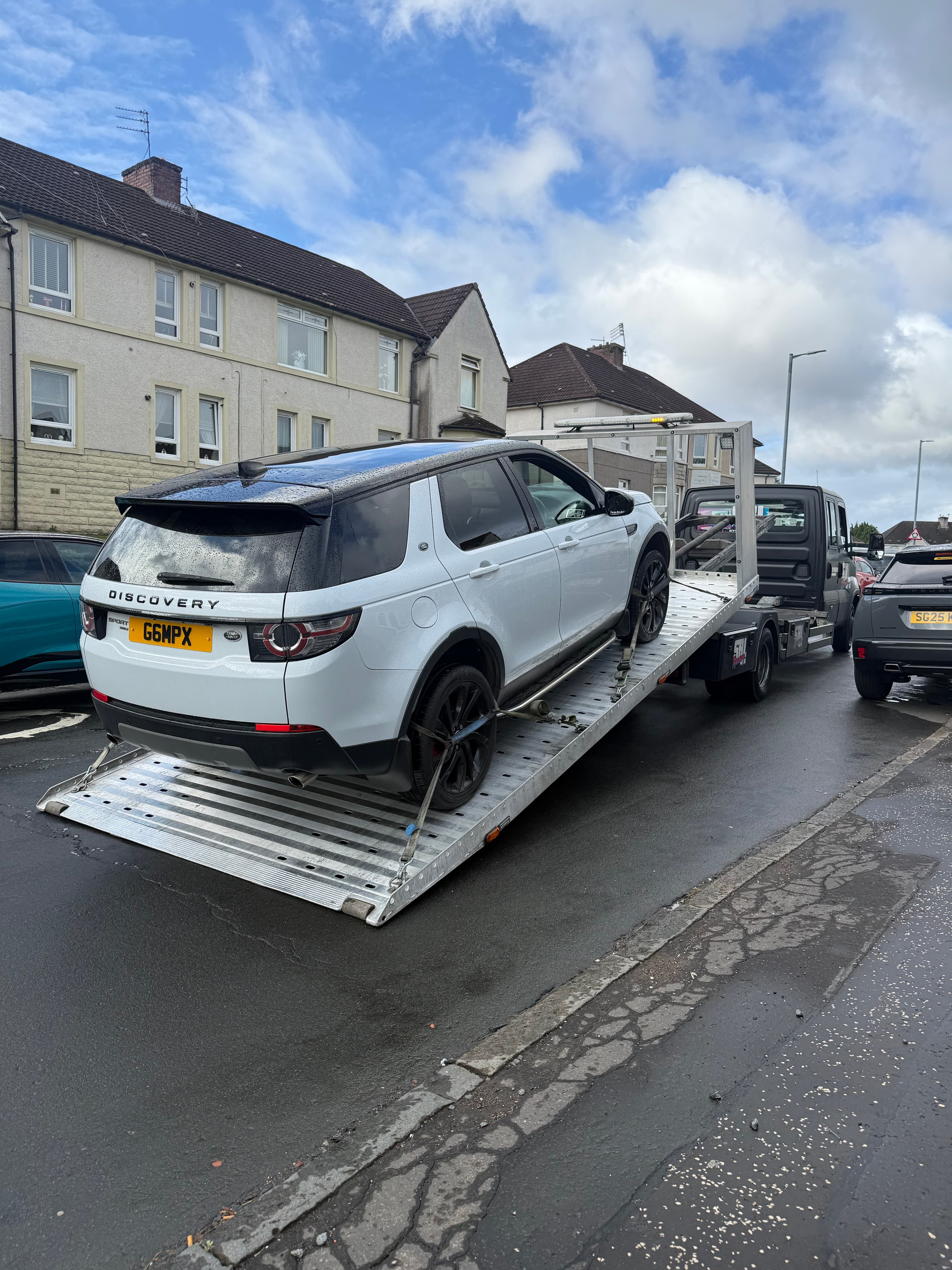 Land Rover recovery